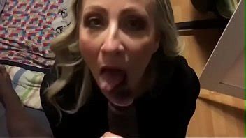 Blond Milf Suck Bbc And Get Facial And Cim On Her Knees Xvideos