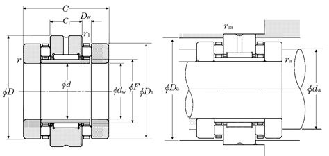 Item ARN70130 Needle Roller Bearing With Double Direction Thrust