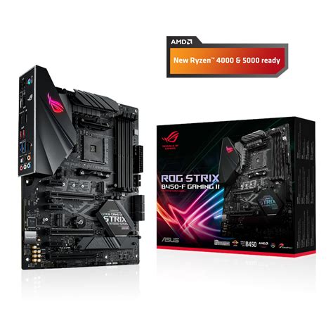 ASUS ROG STRIX B450-F GAMING II Mainboard - AMD B450 - AMD AM4 socket ...