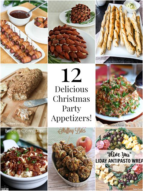 So Creative! - 12 Delicious Christmas Party Appetizers – Practically ...