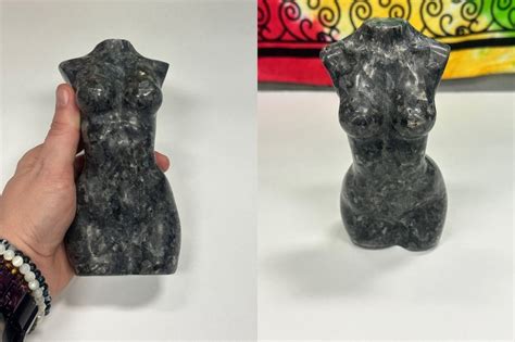 Goddesses Naked Woman Body Woman Figure Crystal Carving Healing