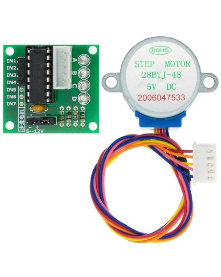 Motor Paso A Paso De 4 Fases 28BYJ 48 5V 10 Lotes Placa Controladora