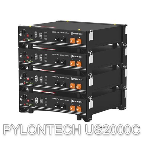 Batería de Litio Pylontech 2 4KWh US2000C 48V