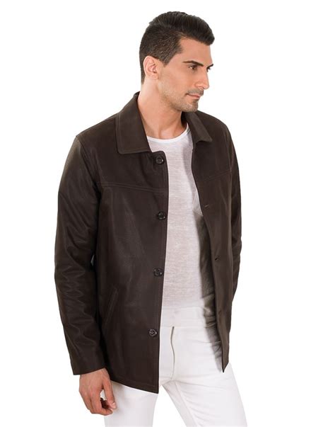 DUPONT MEN LEATHER JACKET