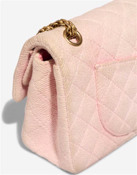 Chanel 2 55 Reissue 225 Tweed Nude SACLÀB