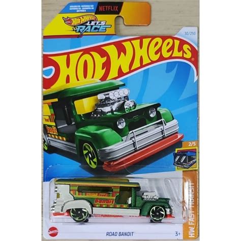 Hot Wheels Road Bandit Hw Fantasy Fast Transit Art Cars Metro Netflix Let S Race Shopee Malaysia