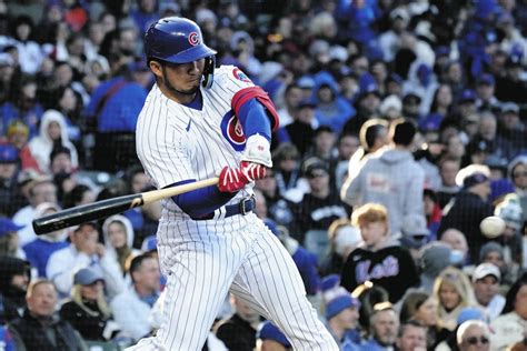 【mlb】カブスの鈴木誠也が4試合連続安打and華麗なジャンピングキャッチ披露：中日スポーツ・東京中日スポーツ