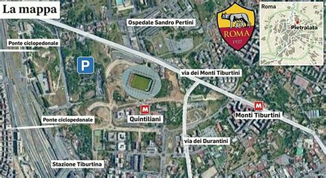 Roma Pietralata Lo Stadio Della Roma Trova La Sua Nuova Casa