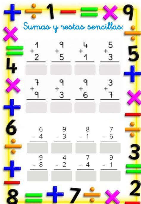 Sumas Y Restas Online Exercise For 1º Bar Chart Chart Map