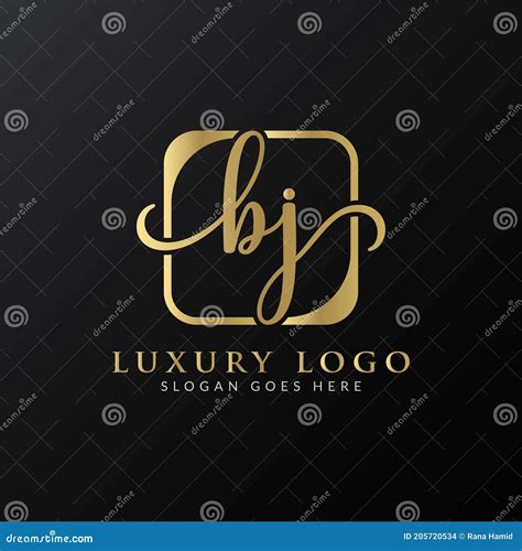 Initial BJ Letter Logo Creative Modern Typography Vector Template