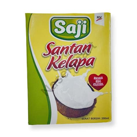 Saji Santa Kelapa Ml Shopee Malaysia