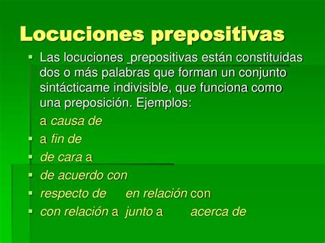 PPT LA PREPOSICIÓN PowerPoint Presentation free download ID 590637