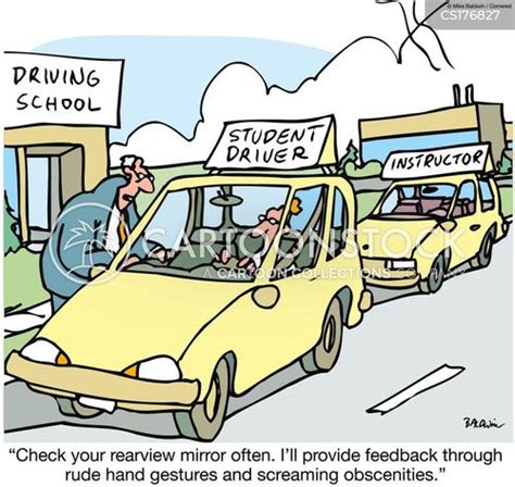 Learner Drivers Cartoons And Comics Funny Pictures From Cartoonstock