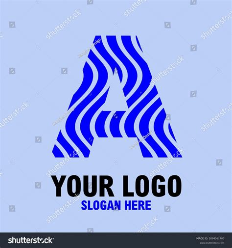 Letter Logo Beautiful Alphabet Vector Symbol Stock Vector Royalty Free