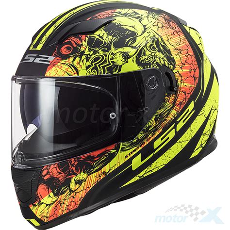 Integral Helmet Ls Ff Stream Evo Throne Matt Black Hi Vis