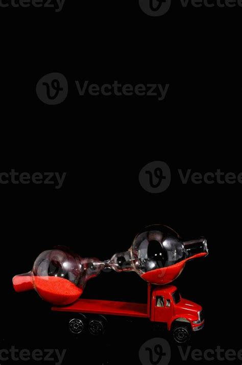 Red toy truck 32798337 Stock Photo at Vecteezy