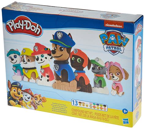 Buy Play-Doh Paw Patrol Hero Pack Arts And Crafts Toy For Kids 3 Years ...