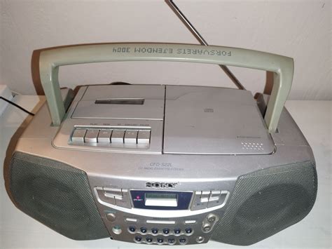 Radiomagnetofon Sony CFD S22L Odtwarzacz CD Pabianice OLX Pl