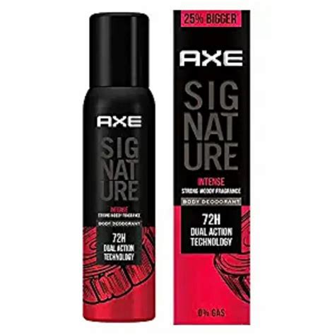 Axe Signature Intense Long Lasting No Gas Deodorant Bodyspray For Men