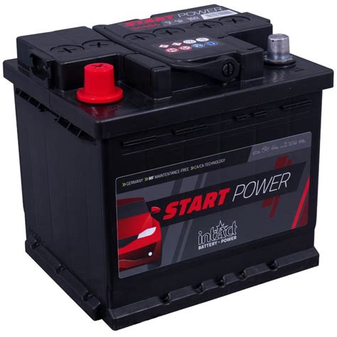 Akumulator IntAct Start Power 12V 44Ah L 54464 Top Start