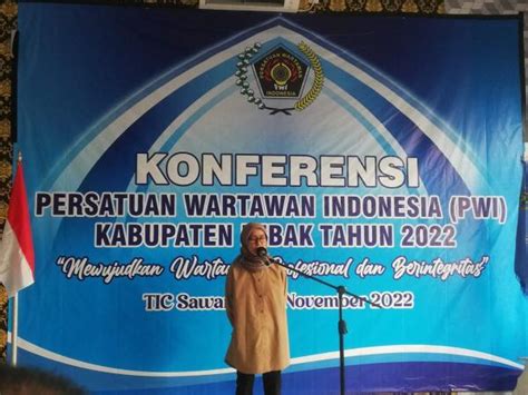 Bupati Lebak Iti Octavia Jayabaya Tutup Kegiatan Konferensi Pwi Lebak