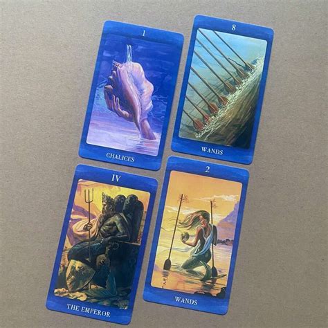 Cartas Del Tarot De Sirenas Mode De Mujer Shein España