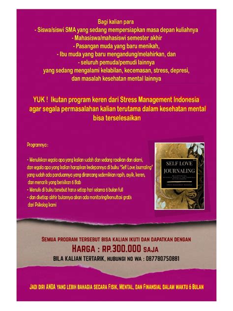 Poster Promosi Buku Pdf