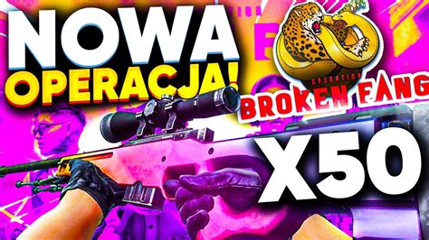 TRAFIŁEM AWP FADE OTWIERAM x50 NOWYCH SKRZYNEK z OPERACJI BROKEN