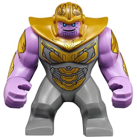 Lego Thanos Minifigure With Gauntlet And Infinity Stones From Infinity