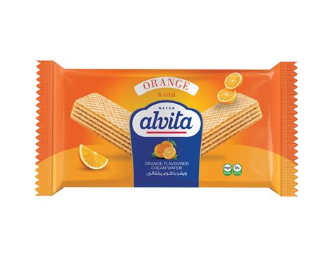 Wafer with Orange Taste - Alvita Food