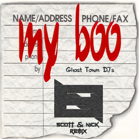 Ghost Town DJ's - My Boo (Scott & Nick 2017 Reboot) | Scott & Nick