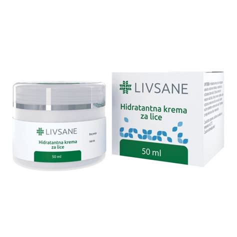 LIVSANE Hidrantna Krema Za Lice 50 Ml Online Prodaja Farmaceutskih