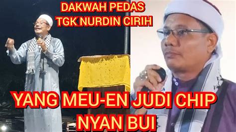 Pemain Judi Chip Layak Disebut Babi Dakwah Maulid Gandapura Oleh Tgk