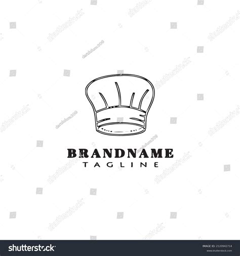 Chef Hat Logo Cartoon Design Icon Stock Vector (Royalty Free ...