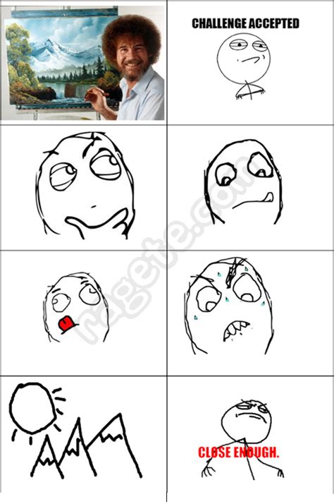 Cand Desenez Un Peisaj Meme Rage Comics Romania