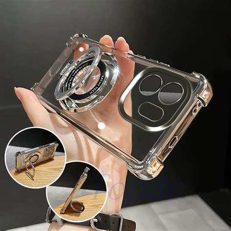 Capinha Infinix Hot I Estilo Suporte Airbag Anti Queda De Telefone Transparente Cdsj Shopee