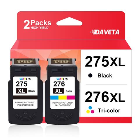 Pg275xl Ink Cartridge For Canon Ink 275 And 276 For Pg275 And Cl276 Canon Printer Ink For Canon