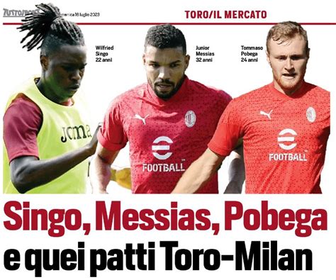 Tuttosport: The players involved as Milan strike up axis with Torino