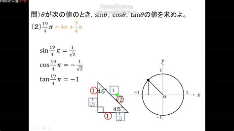 三角関数の値 Youtube