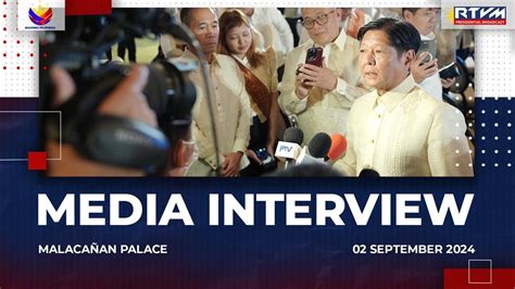 Media Interview at Malacañan Palace YouTube