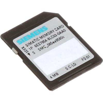 Siemens Es Lc Aa Simatic S Memory Card For S X Cpu