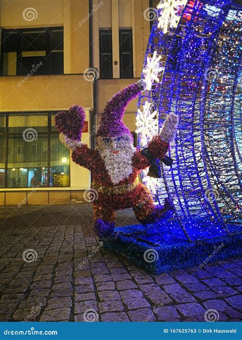 Lightly and Colorful Christmas Market in Breslau Editorial Stock Photo ...