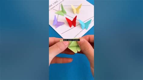 Easy Paper Crafthow To Make Butterfly Art And Craft Mehwishjabeen