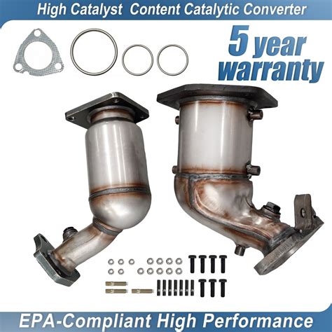 Fits Nissan Altima L Bank Bank Manifold Catalytic Converter