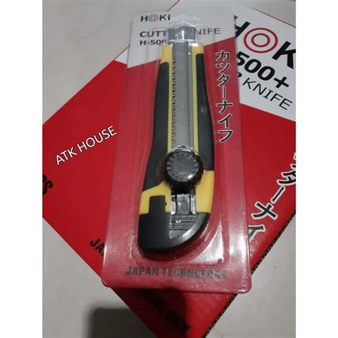 Jual Cutter Besar HOKI H500 Kater Besar Pisau Cutter Knife Pemotong