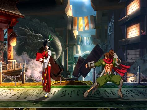 Screenshot Of Blazblue Calamity Trigger Windows Mobygames