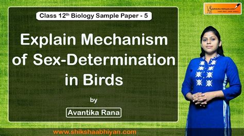 Q Explain Mechanism Of Sex Determination In Birds Cbse Class