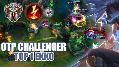 Wild Rift Ekko Top Challenger Ranked Game Build Youtube