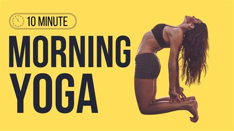 10 Min Morning Yoga Flow W Alba Avella Awaken Energize YouTube