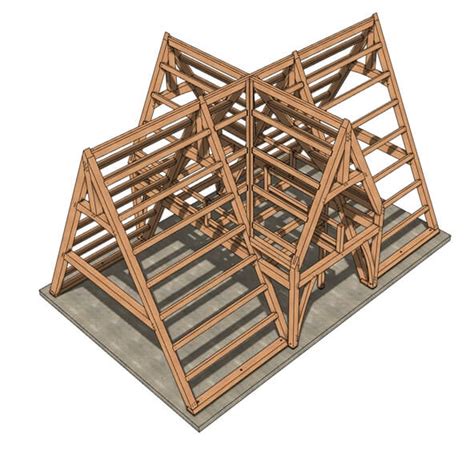 24×36 A-Frame House Plan - Timber Frame HQ